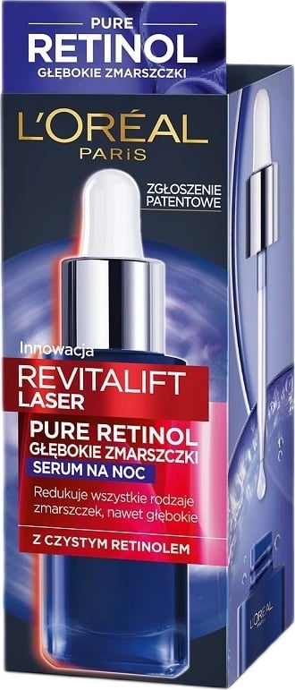 Serum nate kundër rrudhave L'Oreal Paris Revitalift Laser Pure Retinol, 30ml për femra