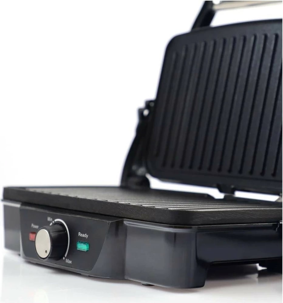 Grill tavoline Melissa 16240108, 1600W, ngjyrë argjend-gri