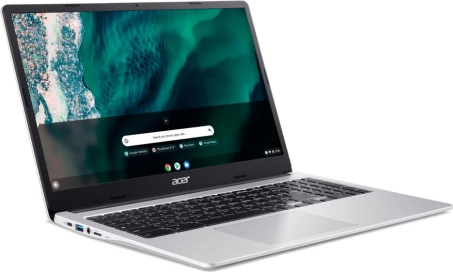 Kompjuter portativ Acer Chromebook 315 CB315-4H-C6SD, N100, 8GB, 64GB eMMC, ChromeOS, argjendtë