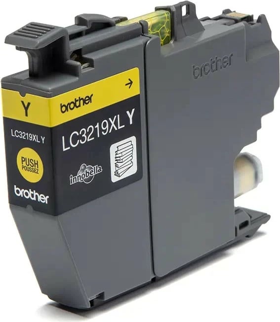 Toner Brother LC3219XLY, i verdhë, për MFC-J5330DW/J5335DW/J5730DW/J5930DW/J6530DW/J6930DW/J6935DW