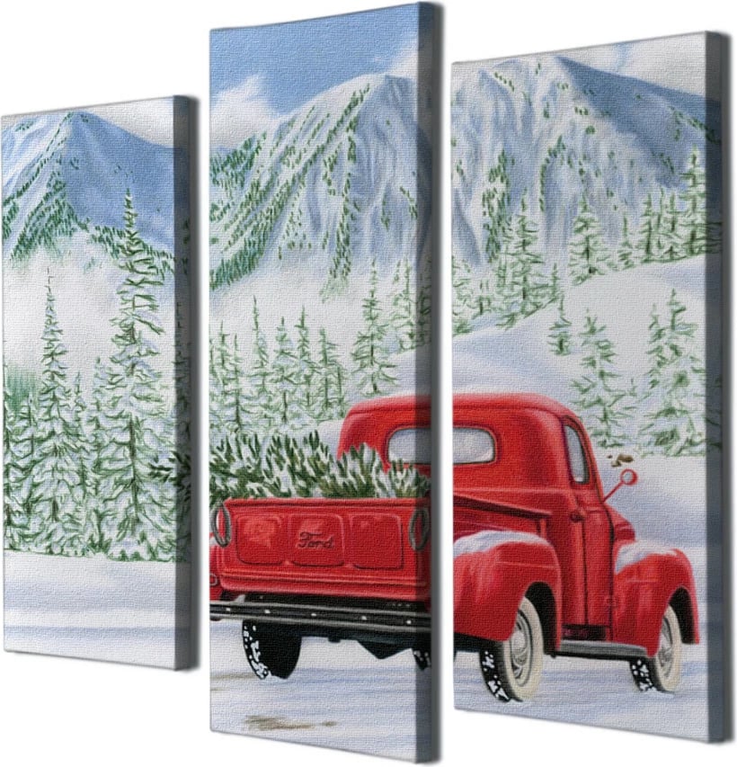 Pikturë dekorative në kanavacë (3 pjesë), Wallity, UC94