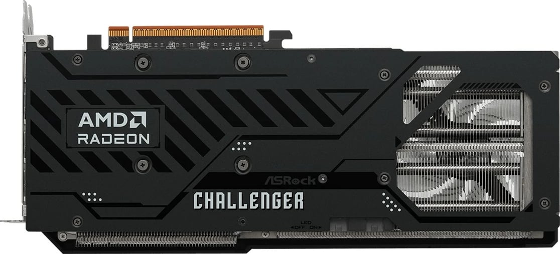 Kartelë grafike ASRock Radeon RX 9070 Challenger, 16GB DDR6, PCI-E 5.0, e zezë