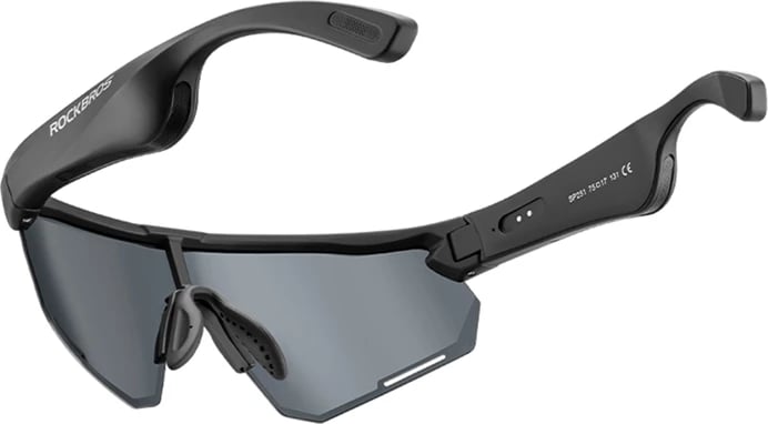 Syze sportive Rockbros SP251 me Bluetooth, të polarizuara, të zeza