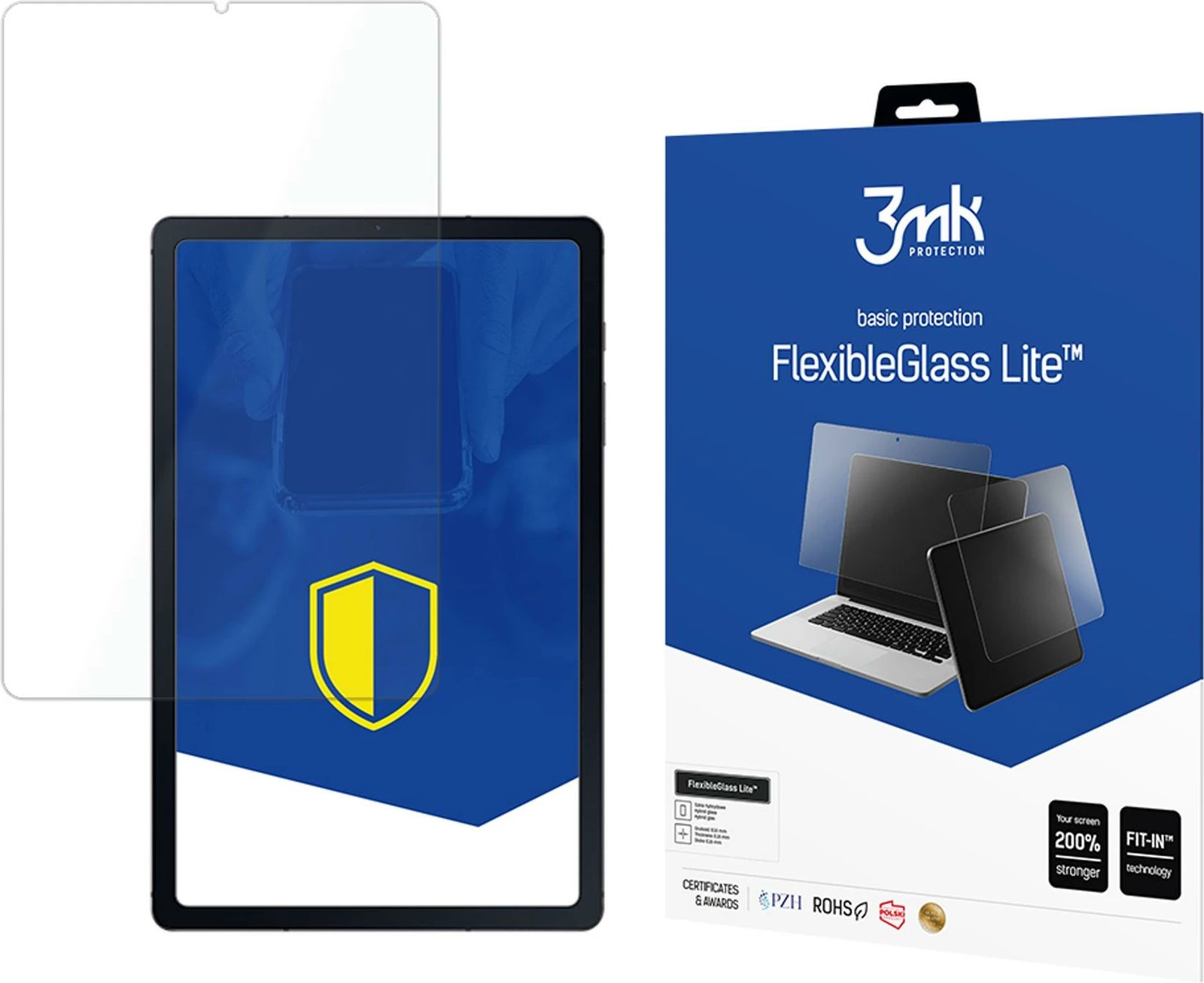 Mbrojtës ekrani hibrid 3mk FlexibleGlass Lite për Samsung Galaxy Tab S6 Lite 2020/2022, Transparent