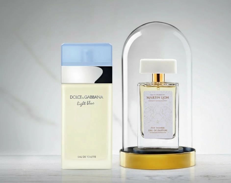 Eau de Parfum Martin Lion F28 Inspired by: Dolce Gabanna - Light Blue, 50ml