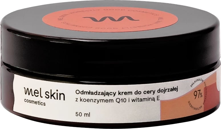 Krem fytyre rigjenerues për femra Mel Skin me koenzimë Q10 dhe vitaminë E, 50ml Krem fytyre rigjenerues për femra Mel Skin me koenzimë Q10 dhe vitaminë E, 50ml