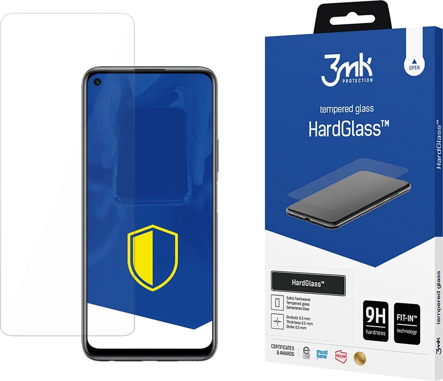 Xham mbrojtës 3mk HardGlass për Huawei P40 Lite 5G, 9H