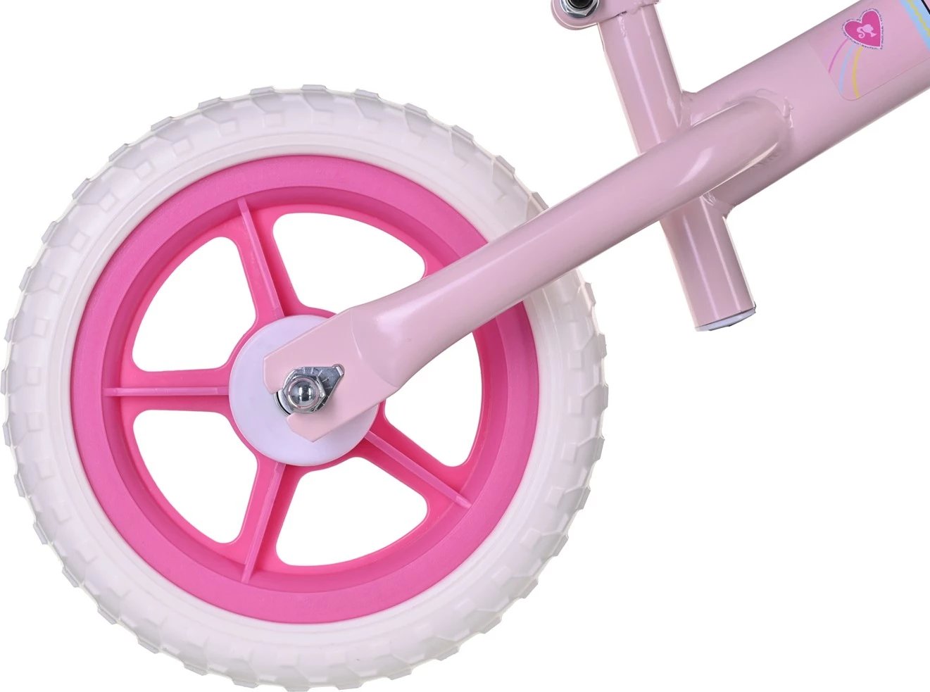 Biçikletë balancuese për fëmijë TOIMSA Barbie 10", rozë