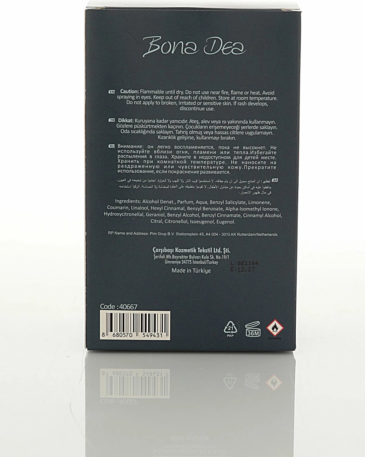 Parfum për gra, Bona Dea, 100ml, Alberto Taccini