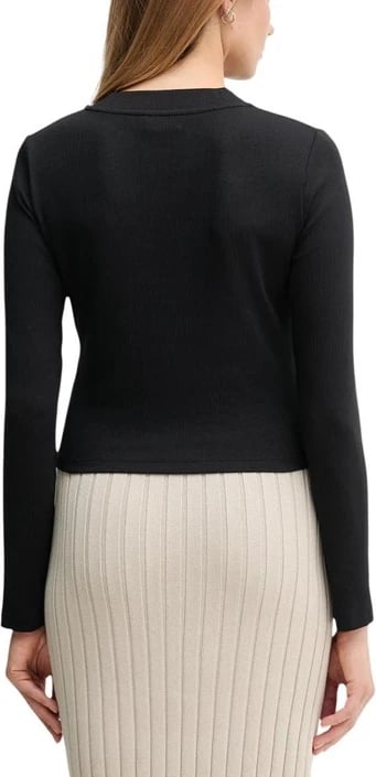 Xhemper Calvin Klein Jeans femra, e zezë Xhemper Calvin Klein Jeans femra, e zezë