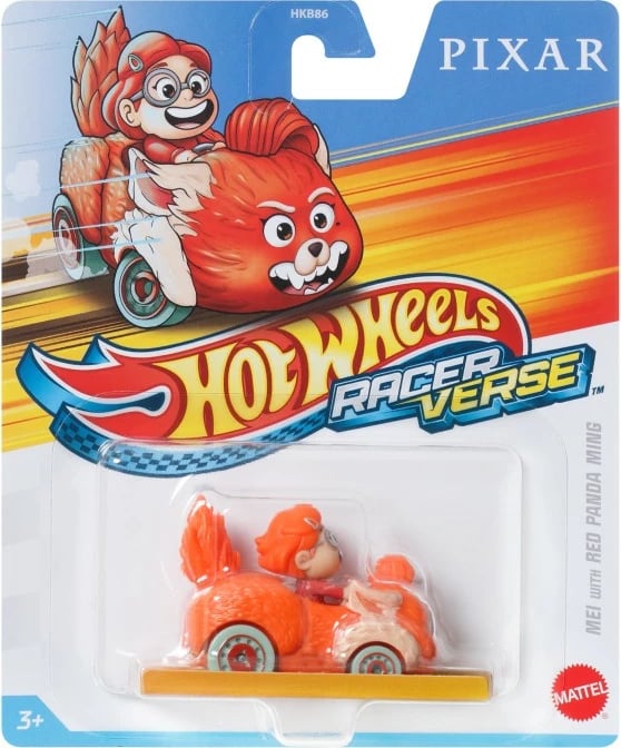 Veture lodër Hot Wheels RacerVerse Mei, 1:64, portokalli