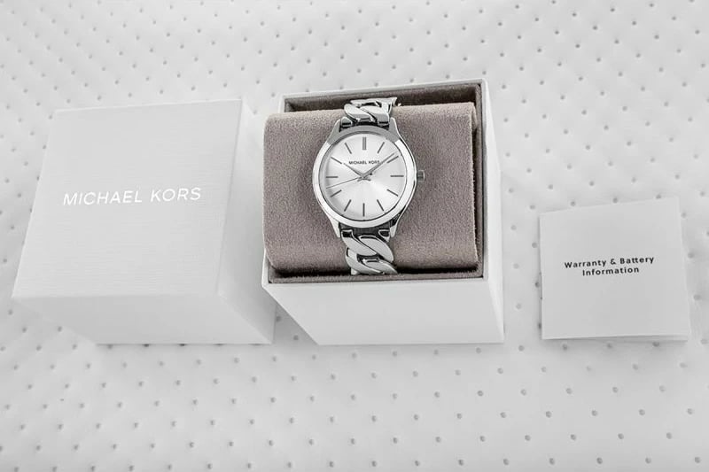 Orë dore për femra Michael Kors, argjend