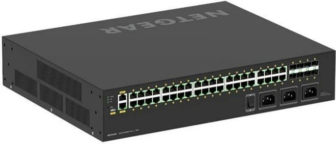 Switch Netgear M4250-40G8XF-POE++ (GSM4248UX), 40x1G PoE++ 2880W, 8xSFP+, i zi