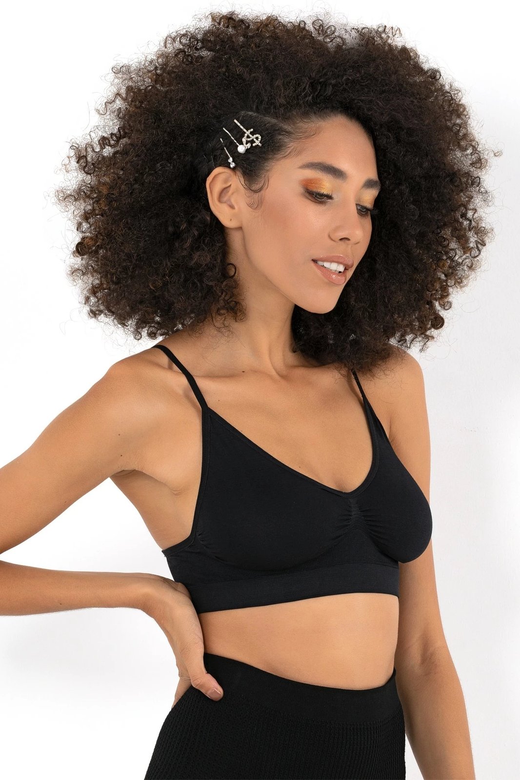 Bustier i zi pa shtresa Jumeon, 237-002300