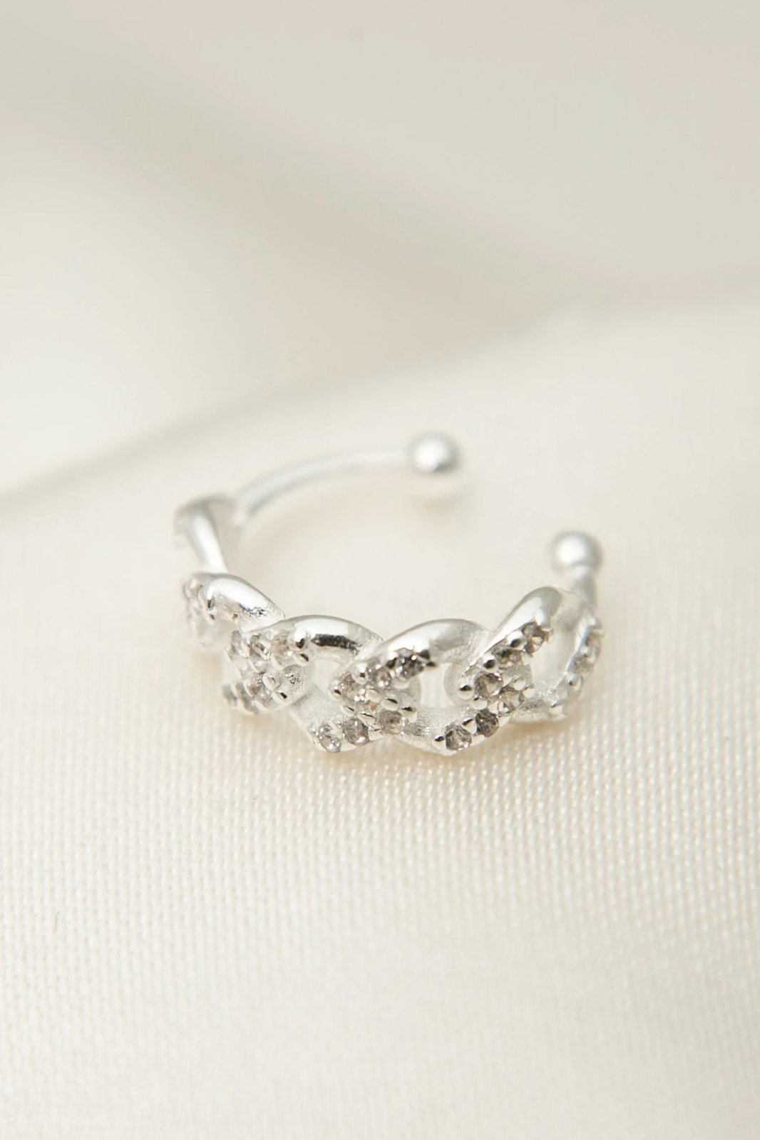 Vathë për kërcej të veshit, argjend, Elika Silver, FA182645