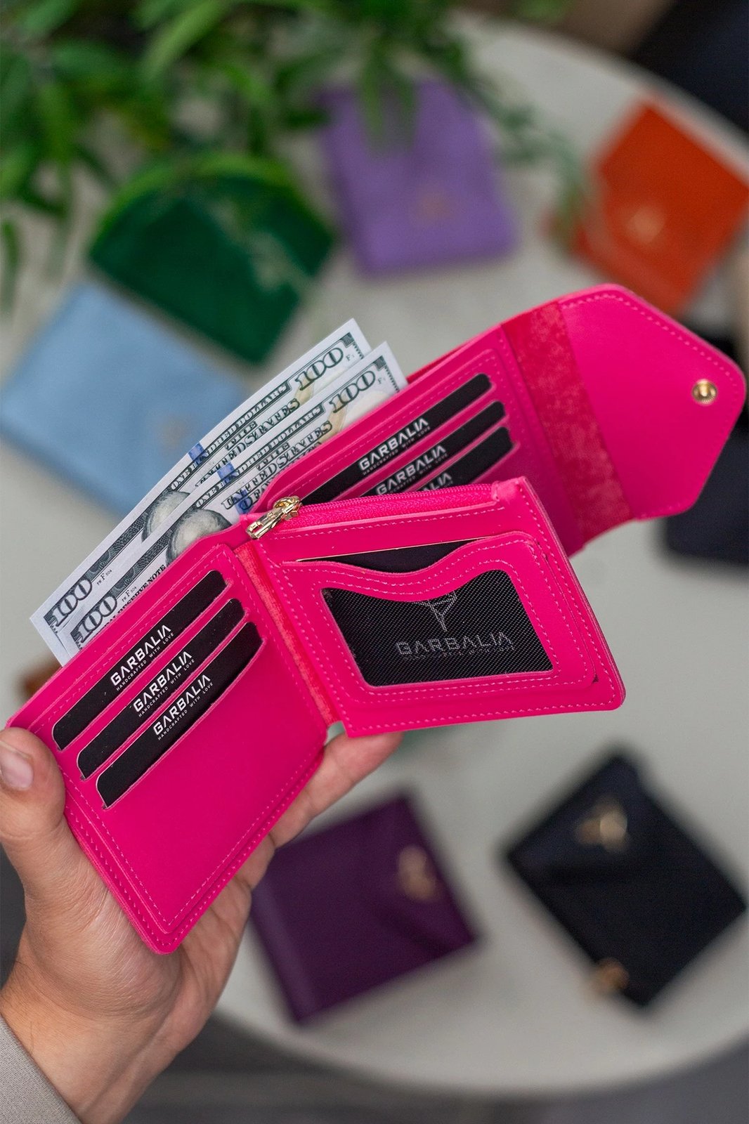 Portofol për gra, Zoozie Bags, fuchsia, Peru