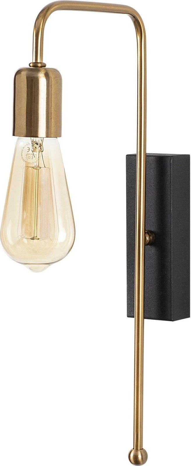 Llambë muri Opviq, Mum - 3501, ngjyrë ari dhe e zezë Llambë muri Opviq, Mum - 3501, ngjyrë ari dhe e zezë