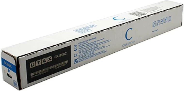 Toner, Utax, Copy Kit CK-8531C (1T02XDCUT0), rendiment 9,750–23,700 faqe, cyan