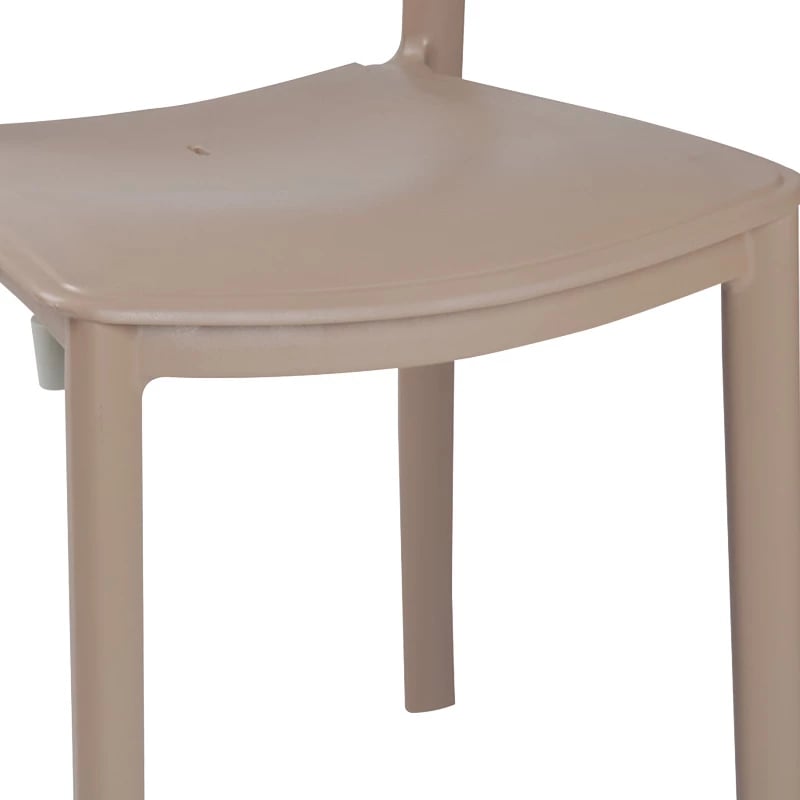 Set tavolinë me dy karrige për kopsht ose ballkon, ngjyrë kapuçino, Icon-Ignite, 3 copë