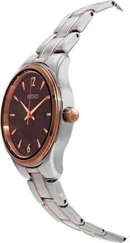 Orë dore SEIKO SUR476P1, kafe