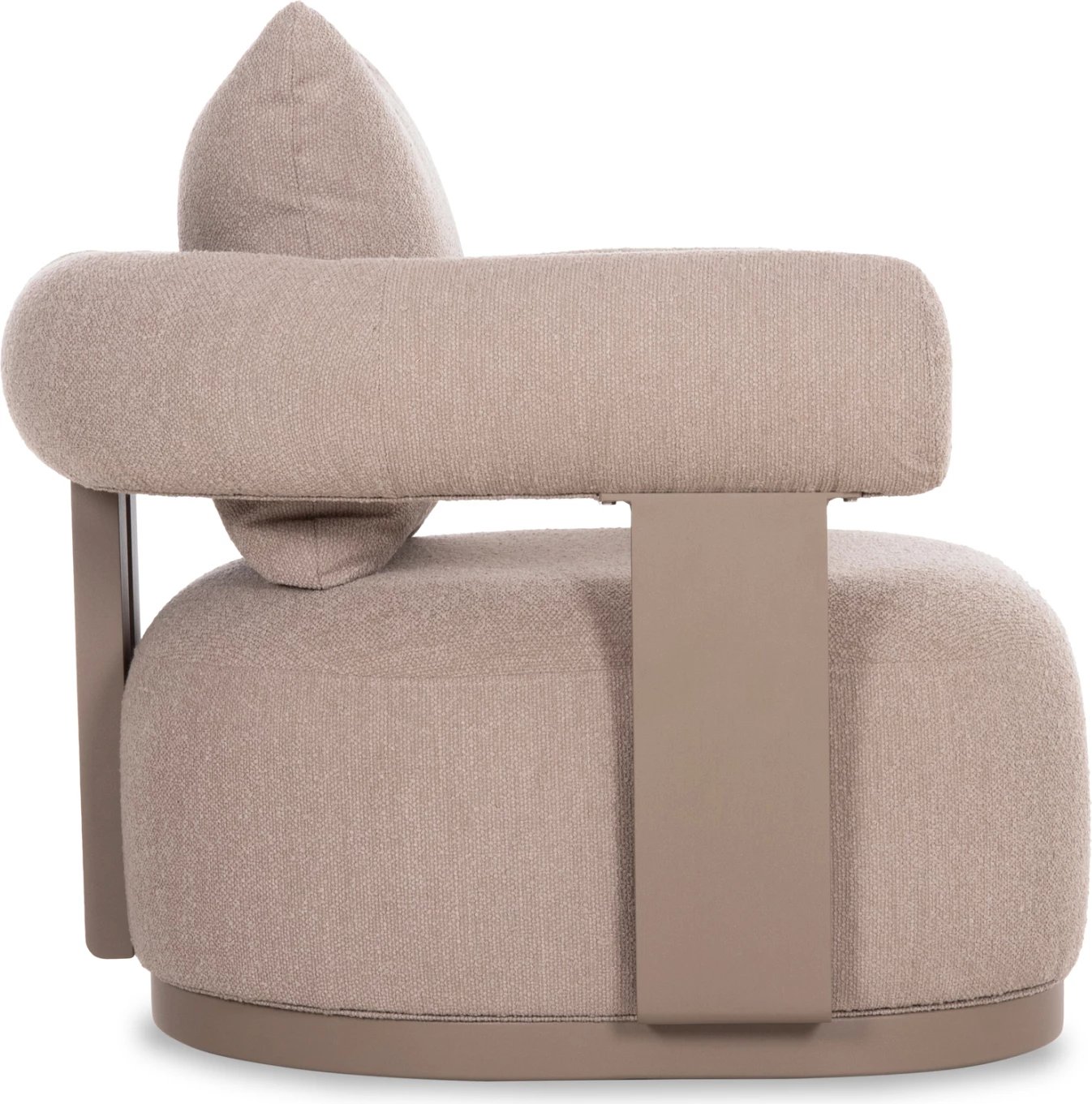 Karrige rrotulluese alumini DECCARD CD6461.02, bezhë, 98x92x69cm