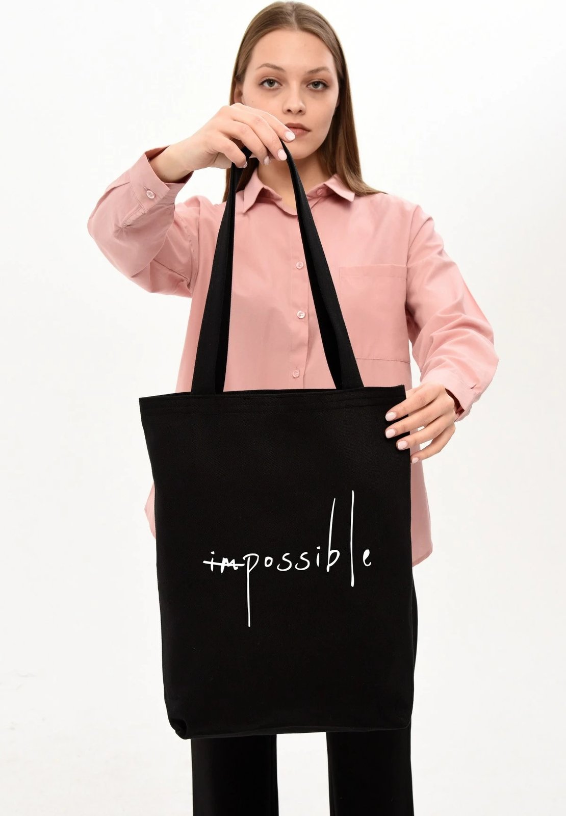 Çantë tote Zoozie Bags, e zezë, 1508