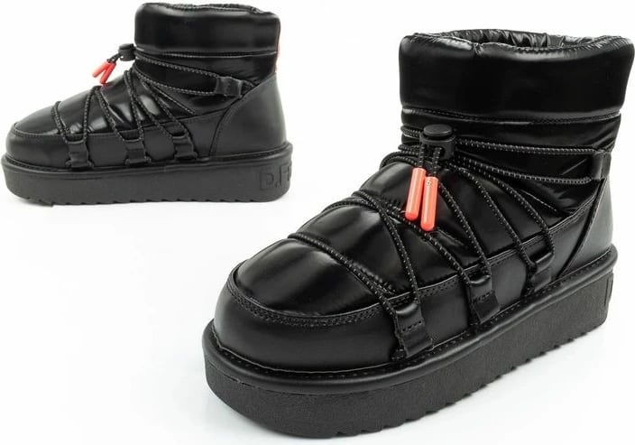 Çizme dimri për femra D.Franklin, të zeza