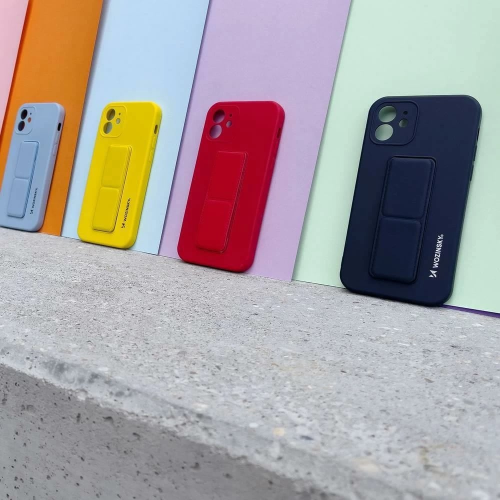 Mbështjellës Wozinsky Kickstand Case për iPhone 12 Pro Max, silikon, e gjelbër e errët