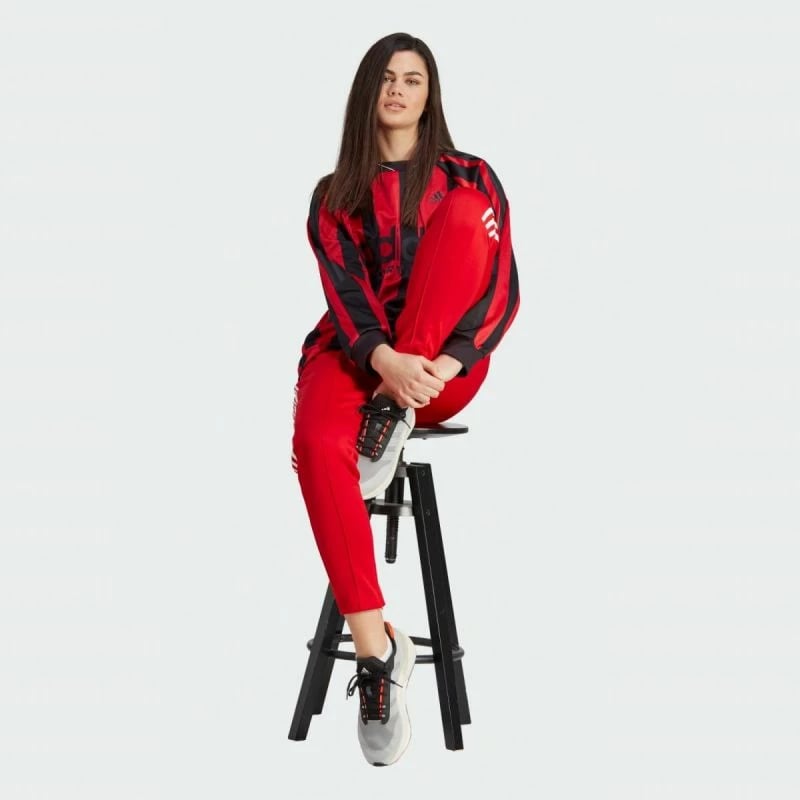 Pantallona sportive për femra adidas, të kuqe
