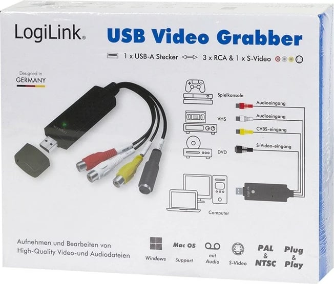 Adapter audio/video LogiLink VG0030, USB 2.0, i zi