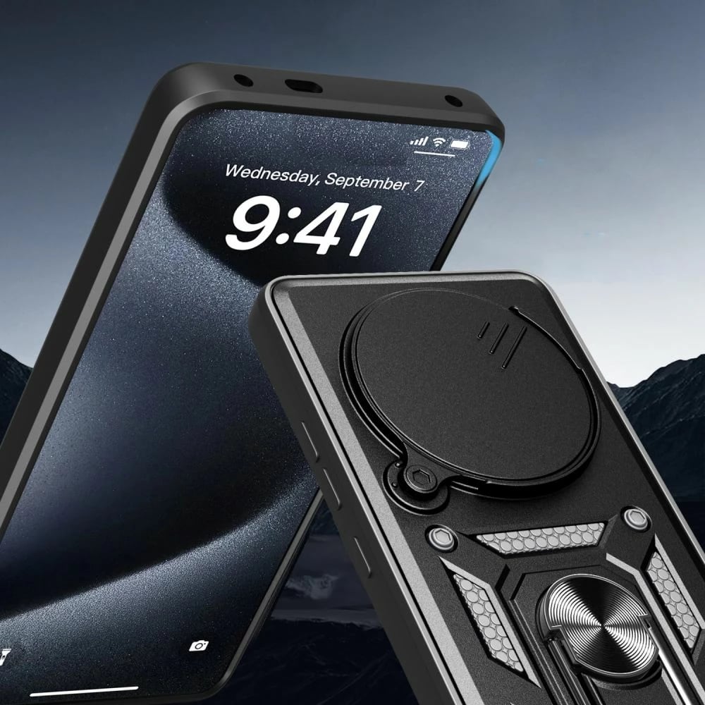 Mbështjellës Tech-Protect CamShield Pro për Realme 14 Pro 5G, i zi