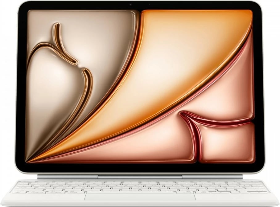 Tastierë Apple Magic Keyboard për iPad Air 11 inç (M3/M2/5/4), Anglisht, Bardhë