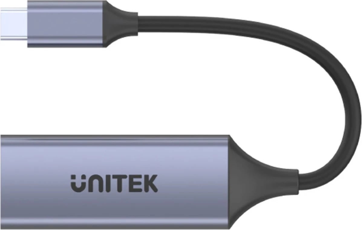 Adapter Unitek USB-C në RJ45 1Gbit LAN, PD 100W Adapter Unitek USB-C në RJ45 1Gbit LAN, PD 100W