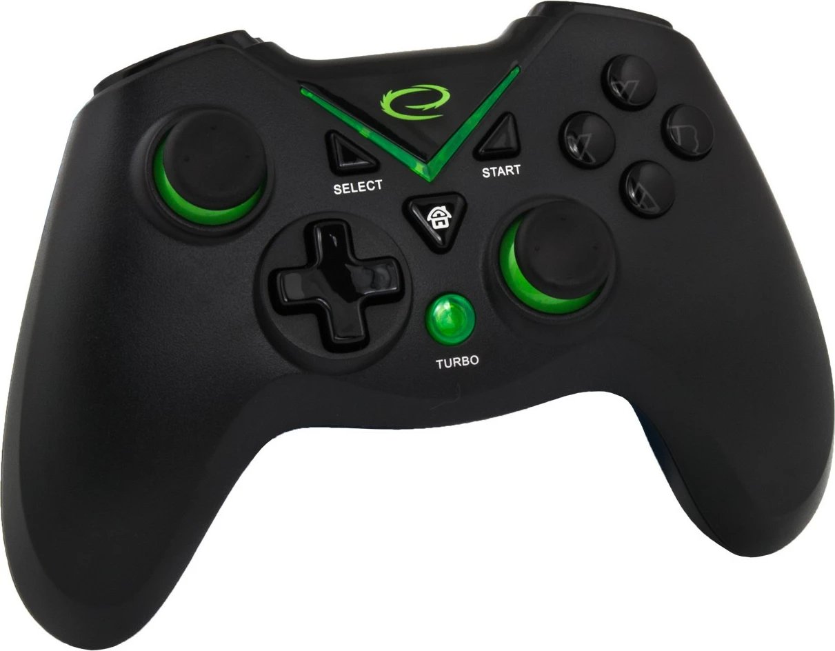 Gamepad wireless Esperanza EGG112K për PC/PS3/Xbox One, i zi