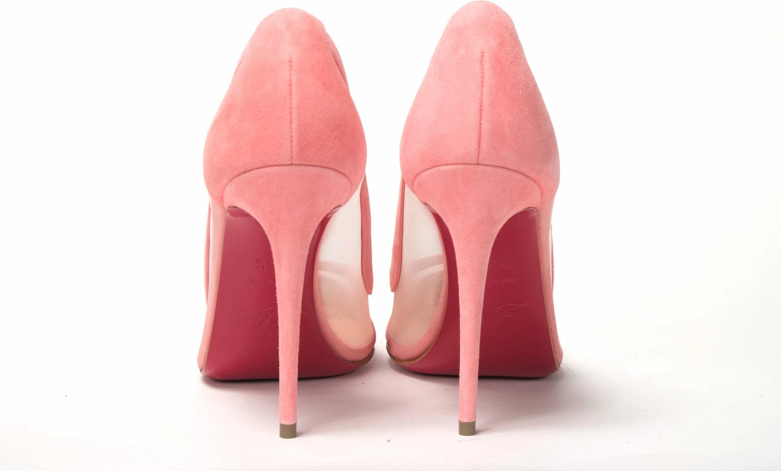 Këpucë me taka për femra Christian Louboutin, rozë 