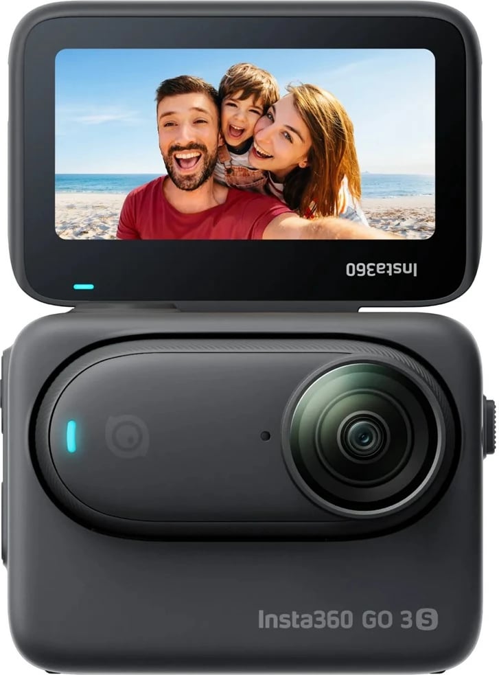 Kamerë aksioni Insta360 GO 3S, 4K Ultra HD, Wi-Fi, e zezë