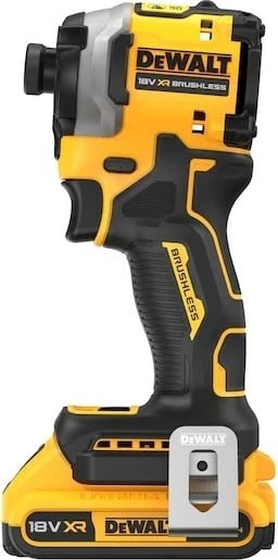 Driver impakti DeWalt DCF850D2T-QW, 18V, 2x2Ah, 205Nm, me valixhe, Verdhë