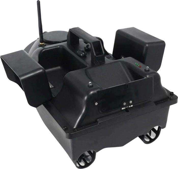 Varkë karremi me GPS, Flytec V010, 2.4G 500 m, 3 ndarje karremi, e zezë