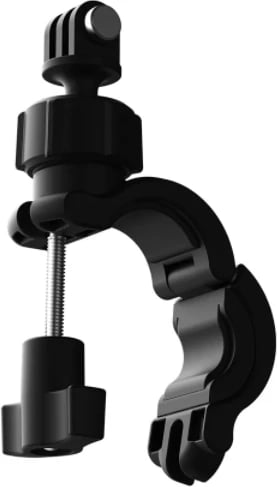 Mbajtëse timoni për kamera sportive 360° Telesin DJ-HBM-001, për biçikletë/motocikletë, diametër 20–32 mm, e zezë