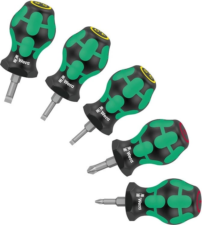 Set kaçavidash Wera Stubby, 115 mm, 39 mm, 114 mm, 227 g, në kuti