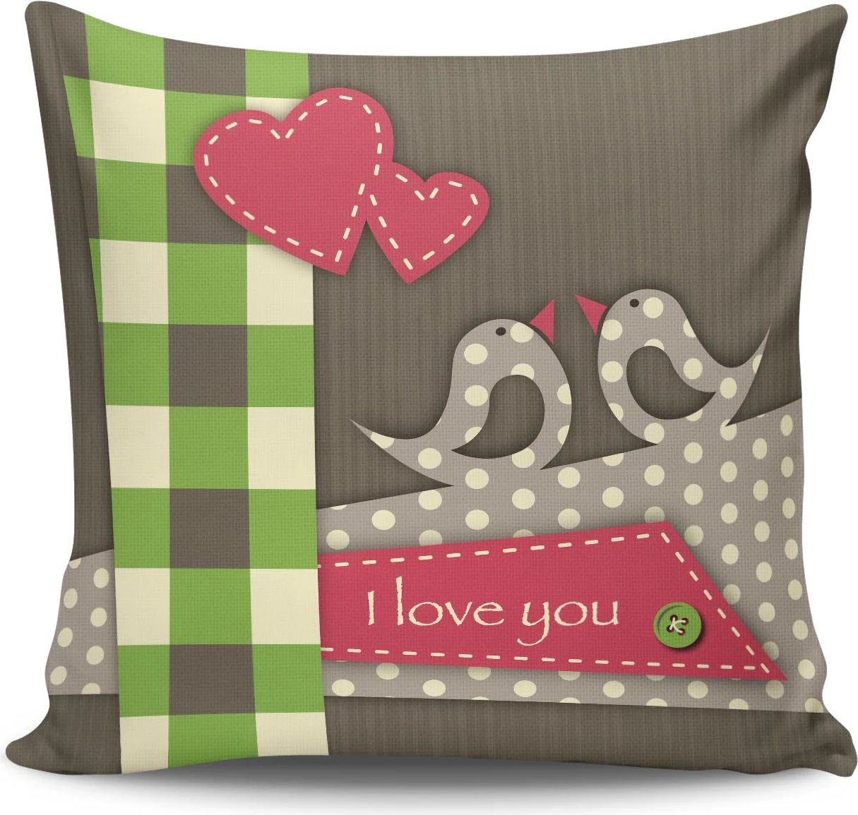 Jastëk dekorativ Aberto Design, shumëngjyrësh, NKRLNT-119