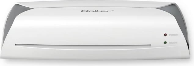 Laminator Qoltec LMR-0327, A4, Bardhë/Gri