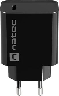 Karikues Natec Ribera USB-C 20W PD, i zi Karikues Natec Ribera USB-C 20W PD, i zi