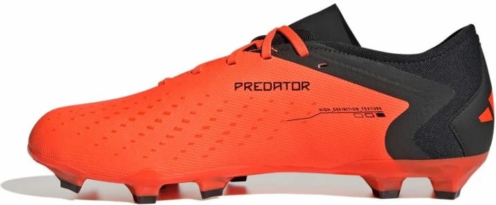 Atlete futbolli për meshkuj adidas Predator Accuracy.3 L FG, të kuqe