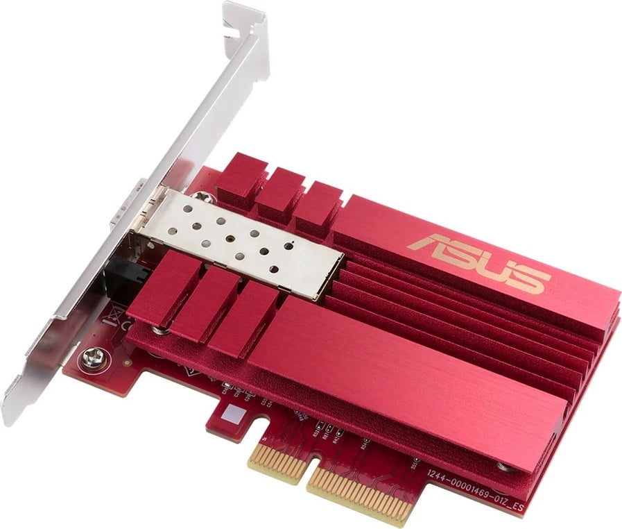 Kartë rrjeti ASUS XG-C100F, PCI Express, 10Gbps, Fiber, e kuqe Kartë rrjeti ASUS XG-C100F, PCI Express, 10Gbps, Fiber, e kuqe