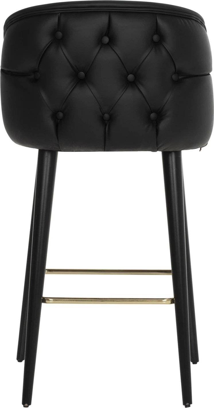 Karrige për bar profesionale MARCELLO FH9280.41 PU e zezë druri 50x58x100Hcm