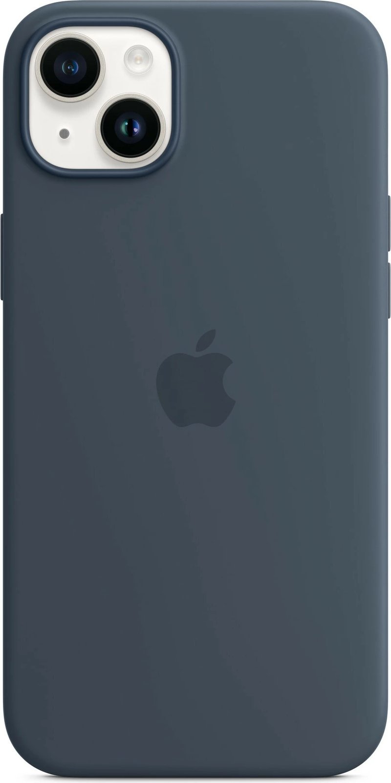 Mbështjellës silikon Apple iPhone 14 Plus, MagSafe, 6.7", storm blue