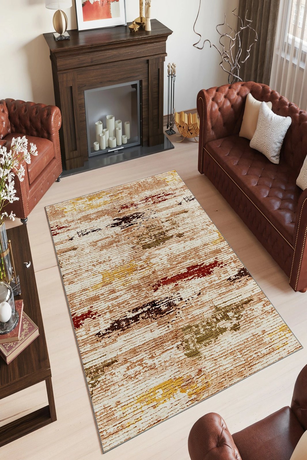 Qilim (60x100cm), Conceptum Hypnose, W936, ngjyrë kafe