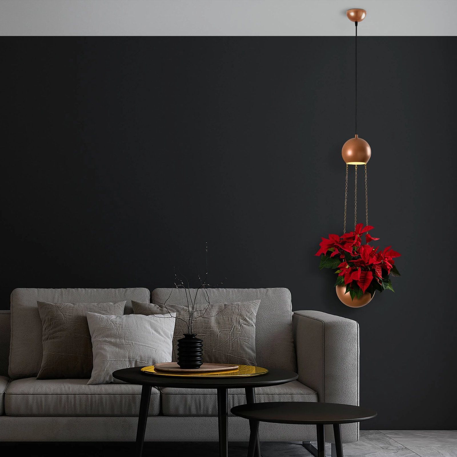 Llambë varëse Opviq, ngjyrë bakri, 15423