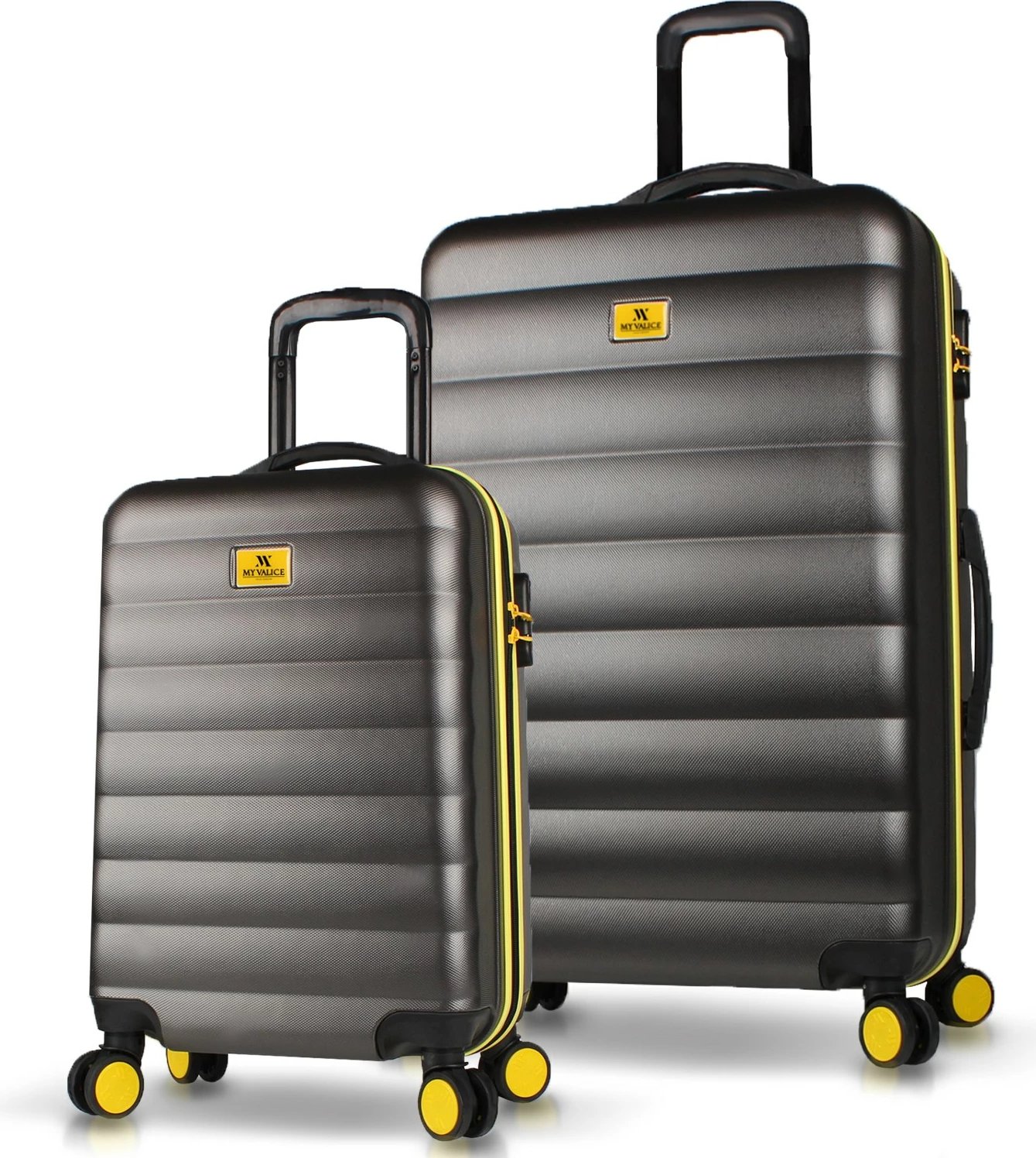 Set valixhesh (2 copë), ngjyrë antracit, Zoozie Bags, 6599